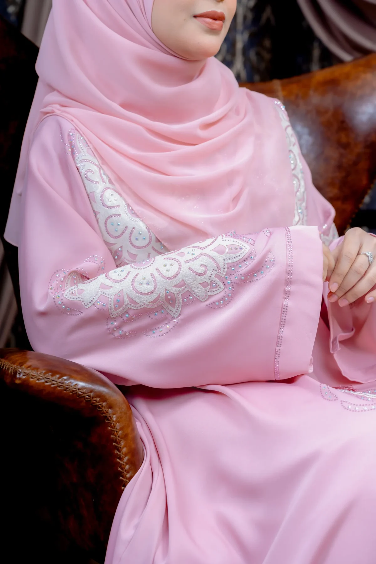 Abaya Nuur 2.0 Light Pink